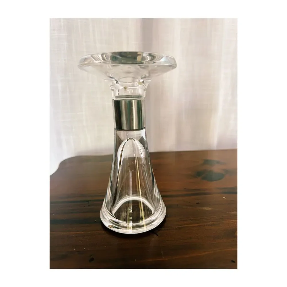 Vintage Dansk Jens Quistgaard Crystal Candle Holders (Set of 3)